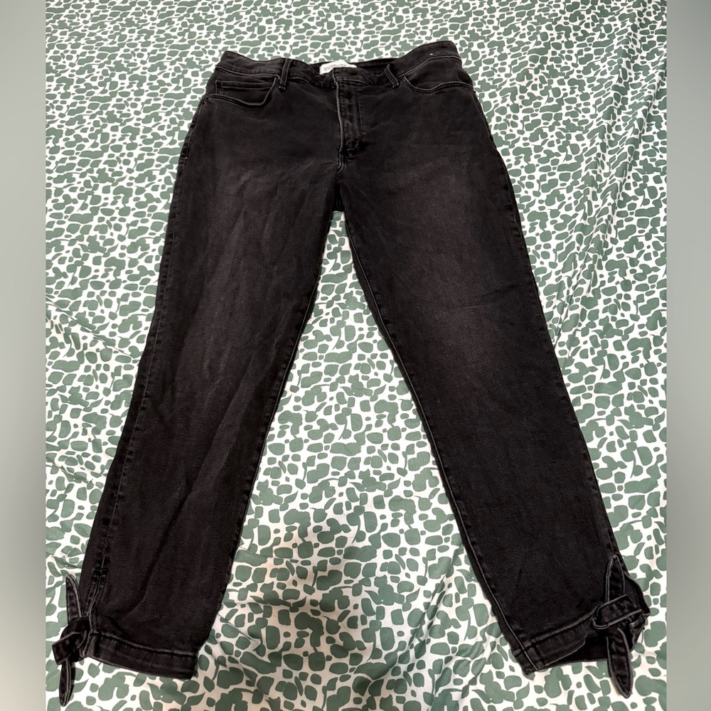 Abercrombie & Fitch high rise skinny ankle jean